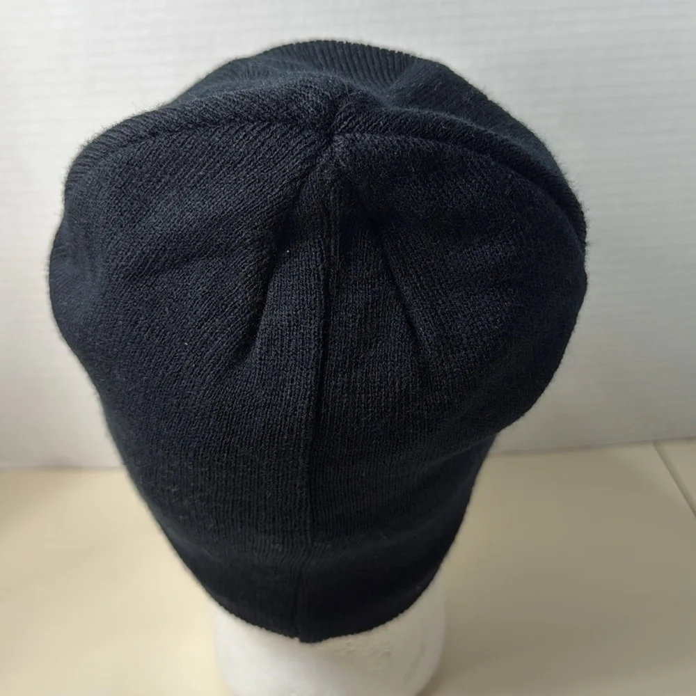Wolverine Men’s Black Knit Beanie Soft Embroidered Logo